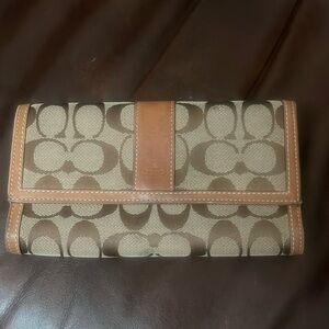 Vintage Coach Signature wallet